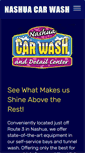 Mobile Screenshot of nashuacarwash.com